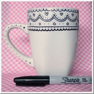 sharpie mug designs