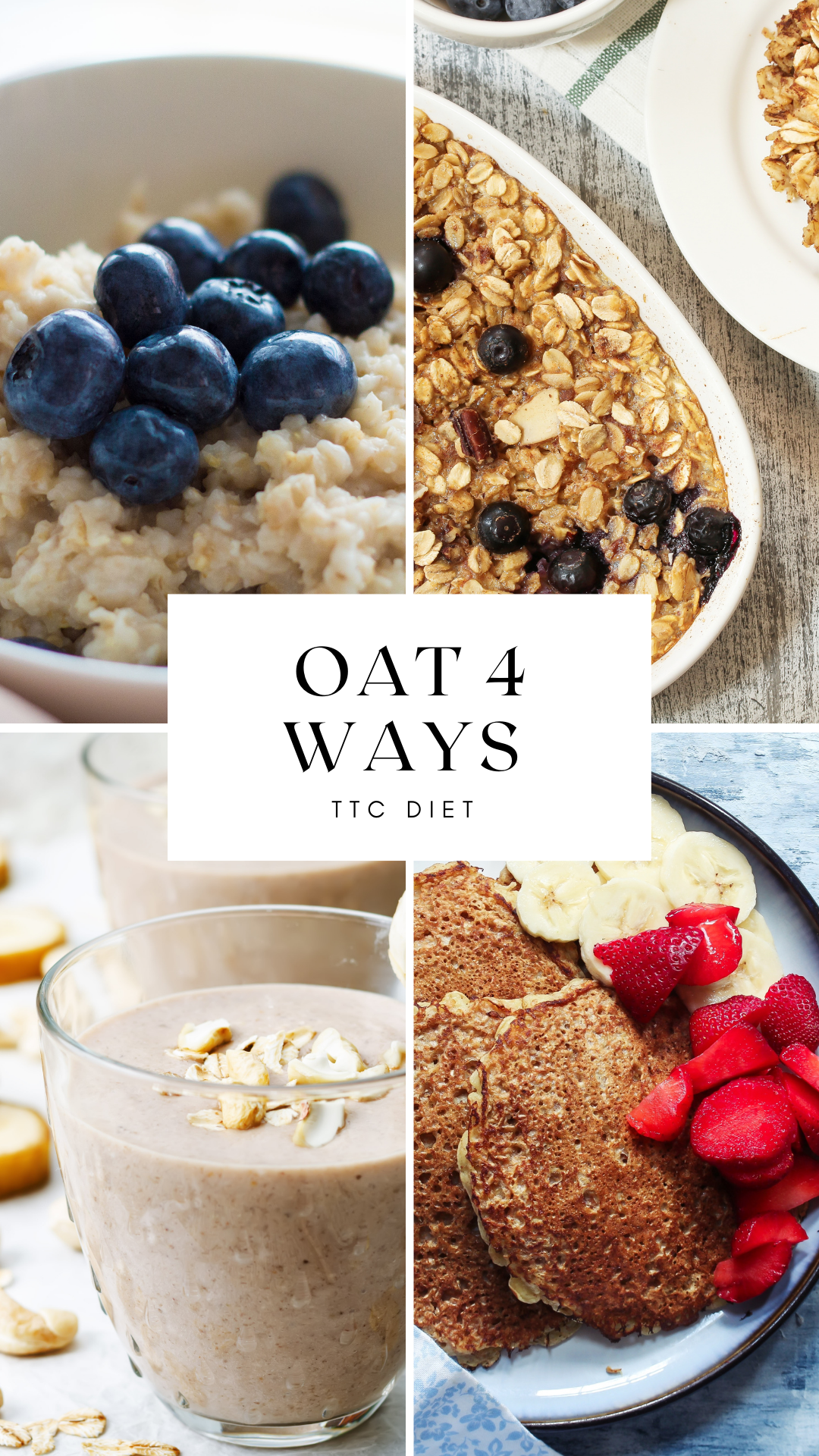 Oats 5 Ways : TTC Breakfast Ideas