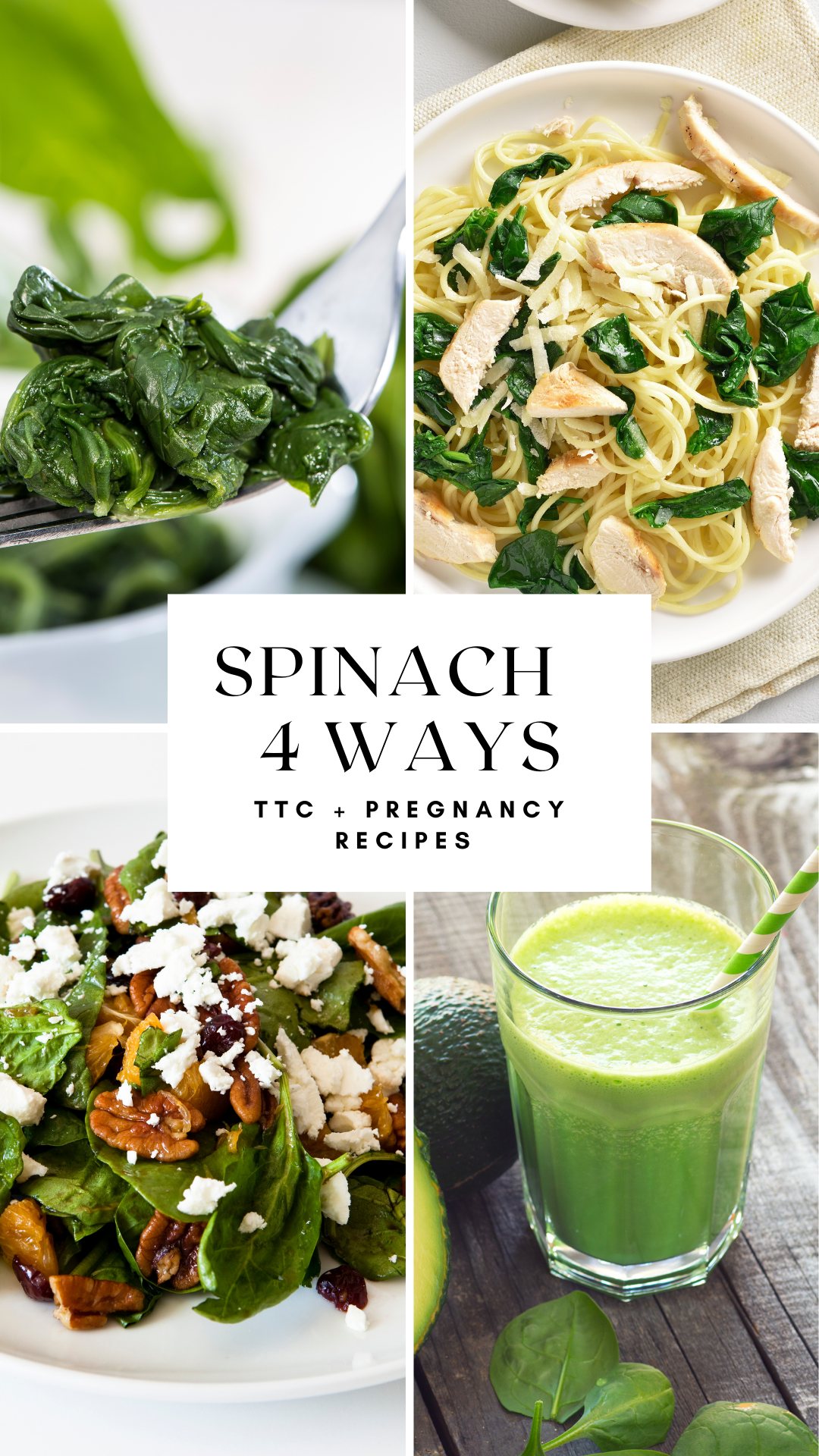 Ways to Incorporated Spinach in Your TTC Diet