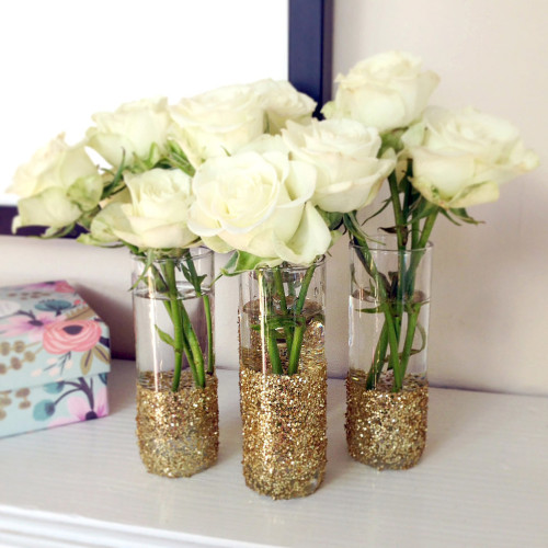 Glitter-Shot-Glass-Vases