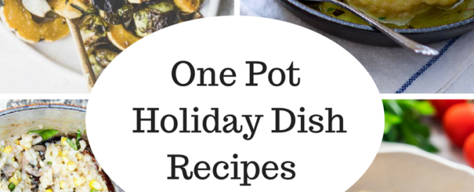 one pot holiday dish recipes