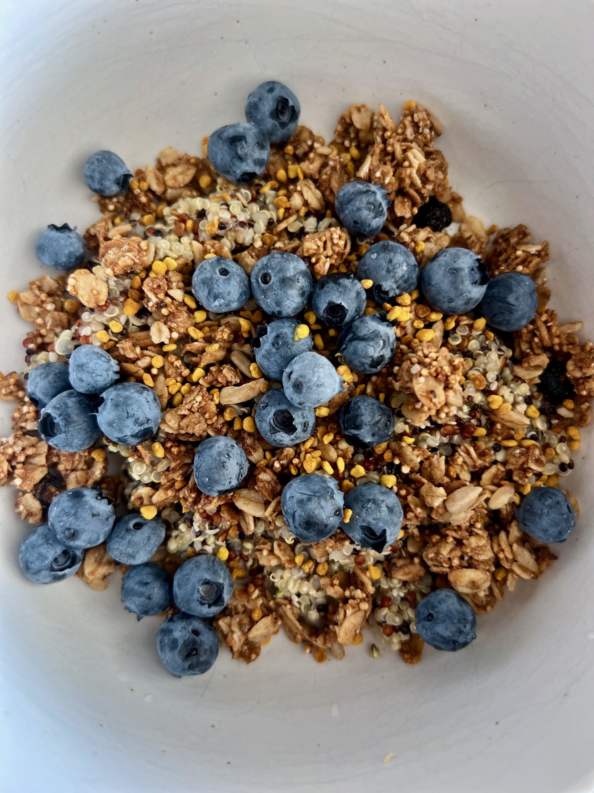 Quinoa Granola Breakfast Bowl the modern day girlfriend 