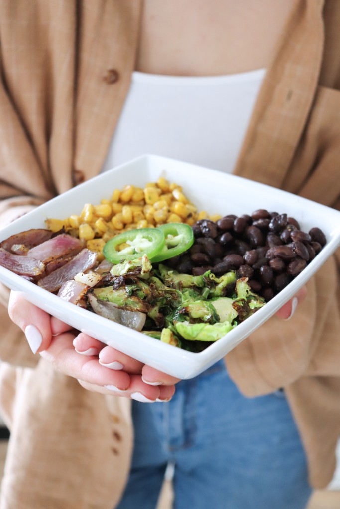 grilled veggie bowl the modern day girlfriend 