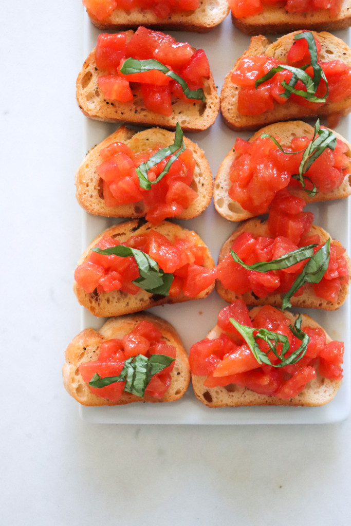 vegan appetizer bruschetta the modern day girlfriend 