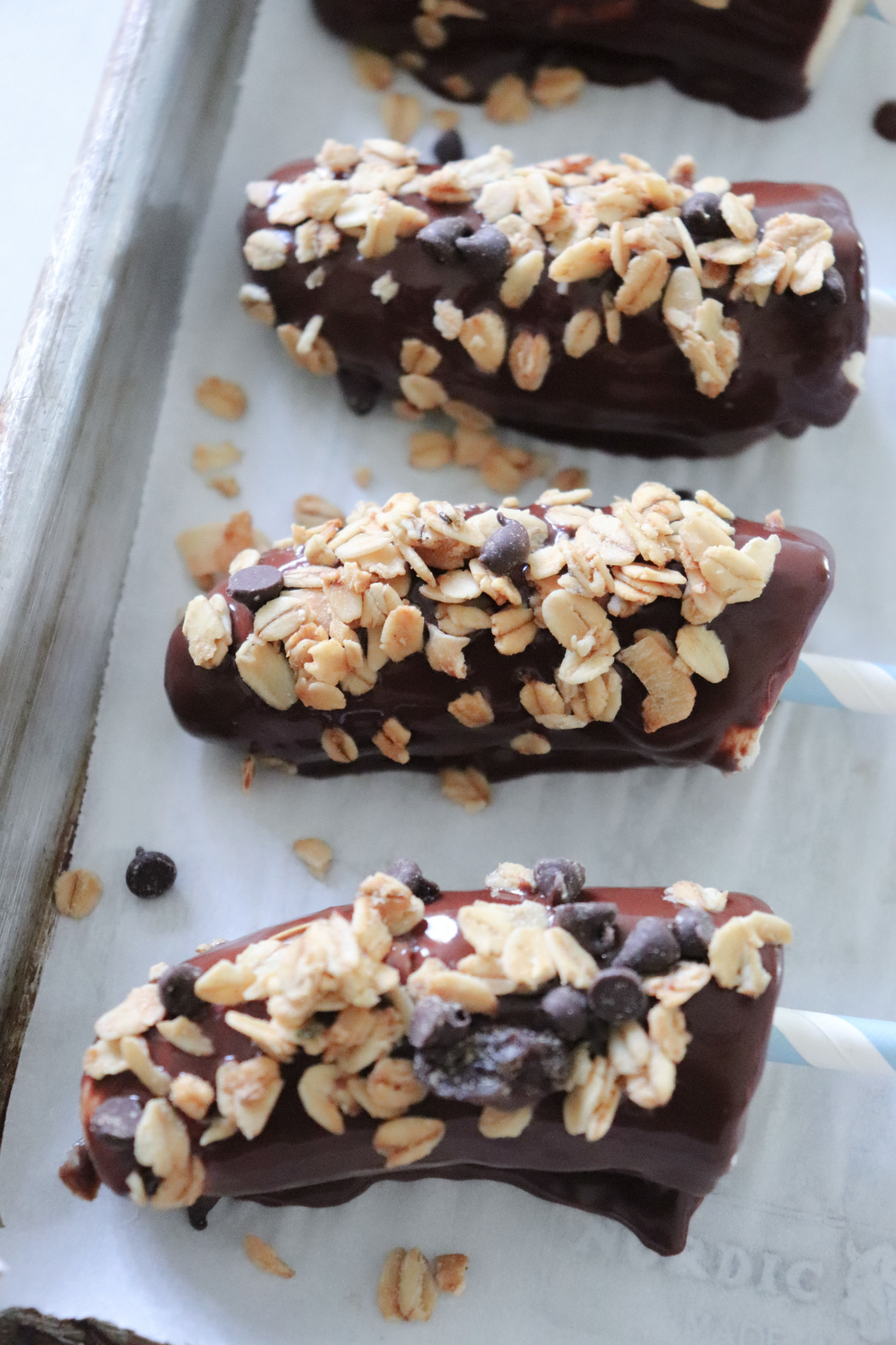 Vegan Chocolate Covered Banana