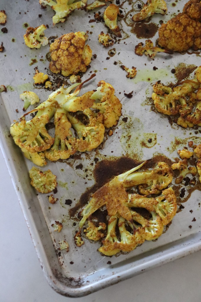 Roasted Cauliflower : Vegan Side Dishes