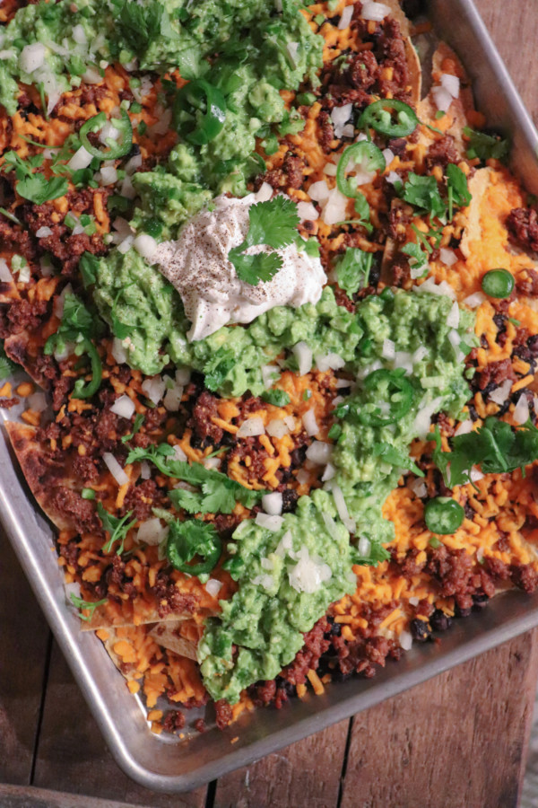 LOADED VEGAN NACHOS the modern day girlfriend 