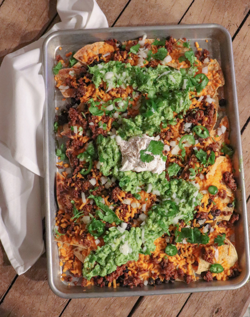 LOADED VEGAN NACHOS the modern day girlfriend 