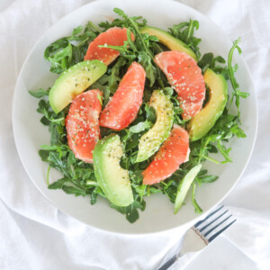 Summer Salad with Avocado and Grapefruit