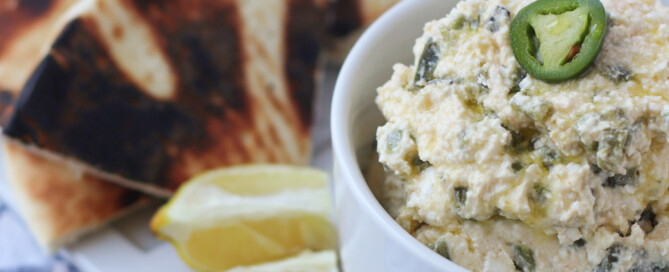 Whipped Spicy Feta Dip. the modern day girlfriend 1