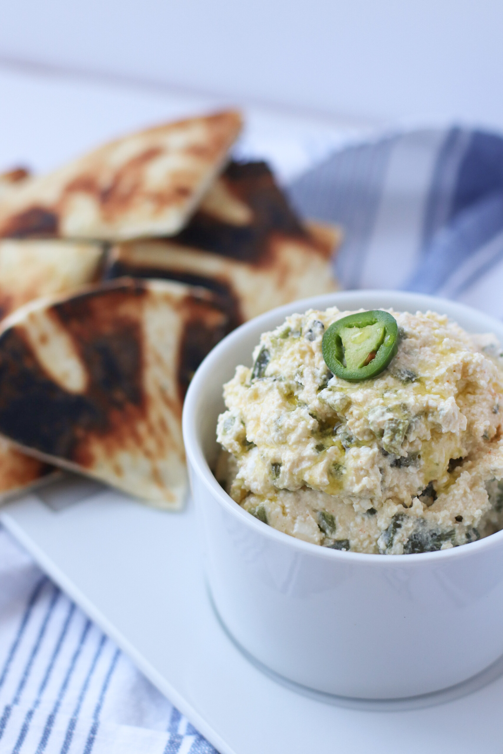 Whipped Spicy Feta Dip. the modern day girlfriend