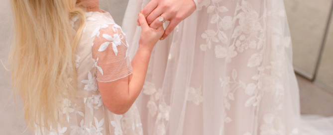 How To Shop The Perfect Flower Girl Dress With David's Bridal