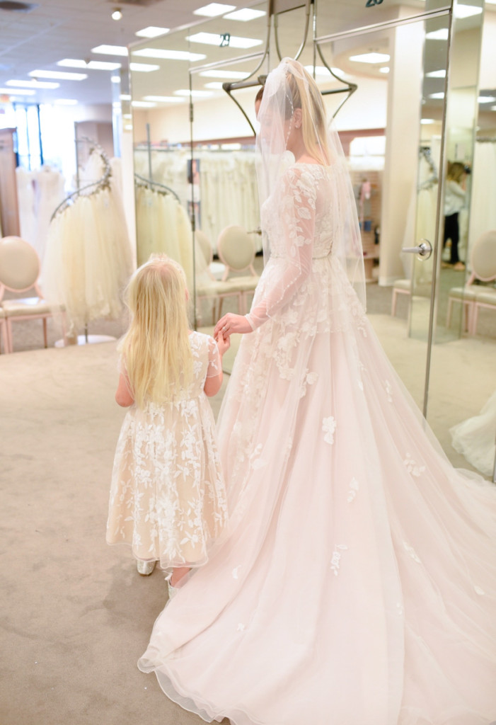 How To Shop The Perfect Flower Girl Dress With David's Bridal