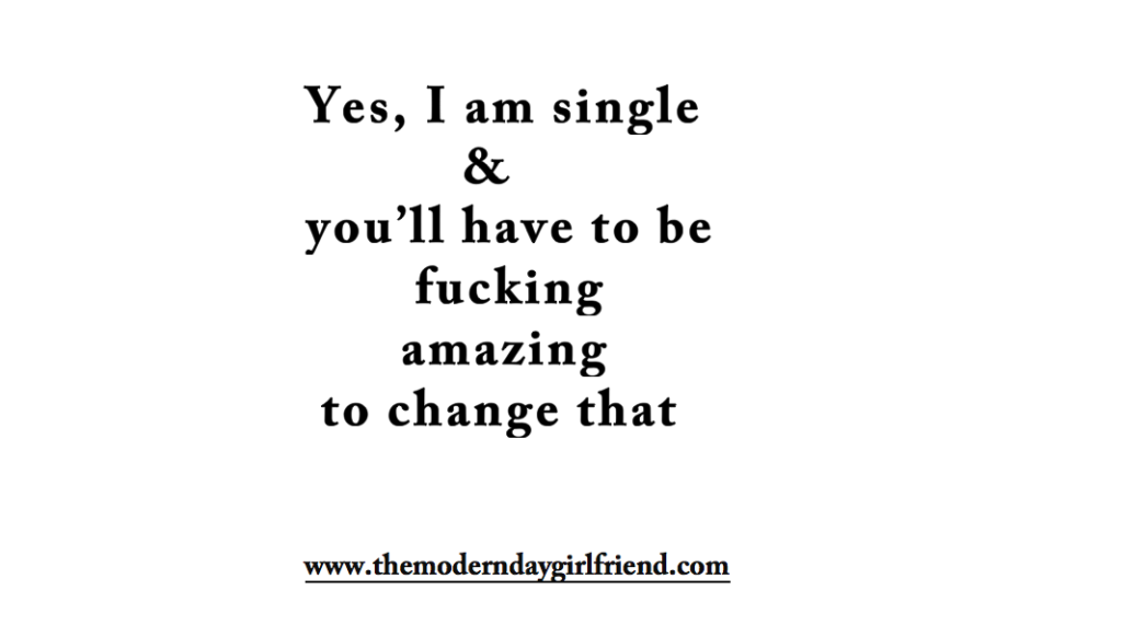 quotes about being single 