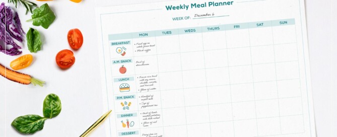 Meal Planning 101 + Free Printable